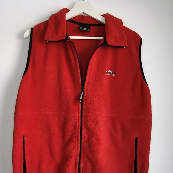 Patagonia Sur Red Fleece Vest • Full Zip • Outdoor Hiking Layer • Unisex - Picture 1 of 6